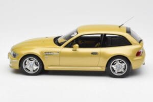 BMW Z3 M Coupe 3.2 Phoenix Geltonas Otto 1:18 OT866 Derva - nuotrauka 3 iš 6