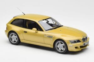 BMW Z3 M Coupe 3.2 Phoenix Geltonas Otto 1:18 OT866 Derva - nuotrauka 4 iš 6