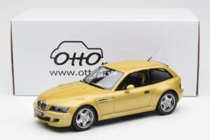 BMW Z3 M Coupe 3.2 Phoenix Geltonas Otto 1:18 OT866 Derva - nuotrauka 6 iš 6