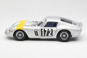Ferrari 250 GTO #172 Tour de France Automobile 1964 Kyosho 1:18 08434C Metalas - nuotrauka 4 iš 8