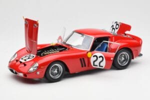 Ferrari 250 GTO #22 24 Hours of Le Mans 1962 Kyosho 1:18 08432B Metalas - nuotrauka 2 iš 8