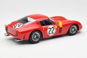 Ferrari 250 GTO #22 24 Hours of Le Mans 1962 Kyosho 1:18 08432B Metalas - nuotrauka 3 iš 8