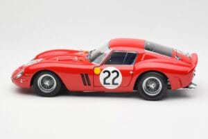 Ferrari 250 GTO #22 24 Hours of Le Mans 1962 Kyosho 1:18 08432B Metalas - nuotrauka 4 iš 8