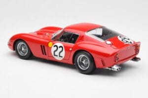 Ferrari 250 GTO #22 24 Hours of Le Mans 1962 Kyosho 1:18 08432B Metalas - nuotrauka 7 iš 8