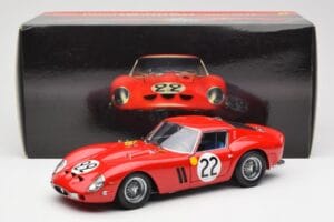 Ferrari 250 GTO #22 24 Hours of Le Mans 1962 Kyosho 1:18 08432B Metalas - nuotrauka 8 iš 8