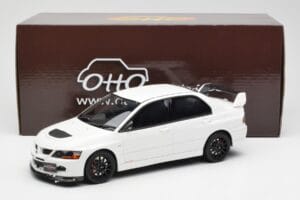 Mitsubishi Lancer Evo VIII MR FQ-400 Baltas Otto 1:18 OT777 Derva - nuotrauka 6 iš 6