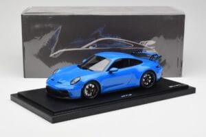 Porsche 911 992 GT3 Shark Mėlynas Minichamps 1:18 WAP0211490M003 Derva - nuotrauka 7 iš 7