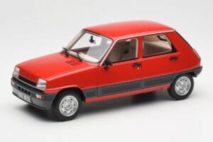 Renault 5 GTL Raudonas Otto 1:18 OT1147 Derva