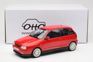 Seat Ibiza Mk2 Cupra Raudonas Otto 1:18 OT1092 Derva - nuotrauka 6 iš 6