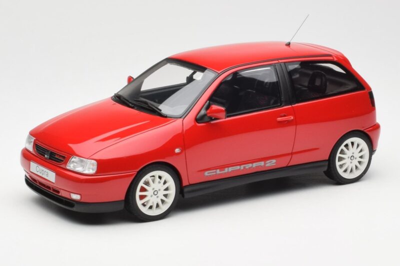 Seat Ibiza Mk2 Cupra Raudonas Otto 1:18 OT1092 Derva