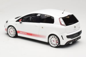 Abarth Punto 199 Esseesse Baltas Otto 1:18 OT460 Derva - nuotrauka 5 iš 6