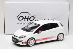 Abarth Punto 199 Esseesse Baltas Otto 1:18 OT460 Derva - nuotrauka 6 iš 6