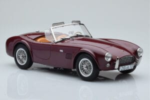 AC Cobra 289 Tamsiai Raudonas Norev 1:18 182758 Metalas - nuotrauka 4 iš 6