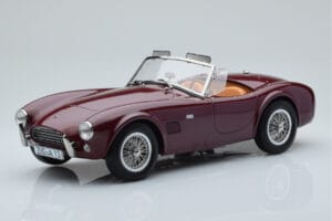 AC Cobra 289 Tamsiai Raudonas Norev 1:18 182758 Metalas