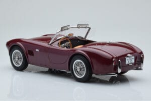 AC Cobra 289 Tamsiai Raudonas Norev 1:18 182758 Metalas - nuotrauka 5 iš 6