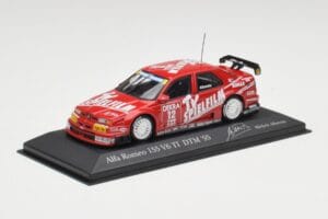 Alfa Romeo 155 V6 #12 M. Alboreto DTM 1995 Minichamps 1:43 430950312 Metalas - nuotrauka 2 iš 4
