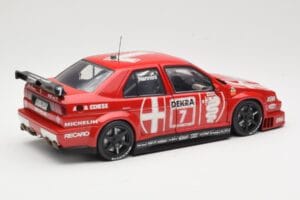 Alfa Romeo 155 V6 Ti #18 A. Nannini DTM 1993 UT Models 1:18 180930120 Metalas - nuotrauka 3 iš 8