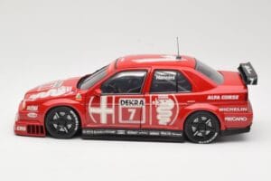 Alfa Romeo 155 V6 Ti #18 A. Nannini DTM 1993 UT Models 1:18 180930120 Metalas - nuotrauka 4 iš 8
