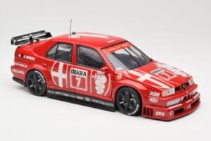 Alfa Romeo 155 V6 Ti #18 A. Nannini DTM 1993 UT Models 1:18 180930120 Metalas - nuotrauka 6 iš 8