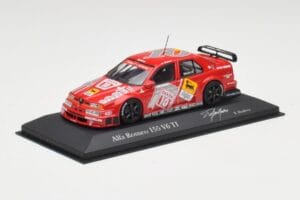 Alfa Romeo 155 V6 TI #10 Team Alfa Corse Modena DTM 1994 Minichamps 1:43 430940210 Metalas - nuotrauka 2 iš 4