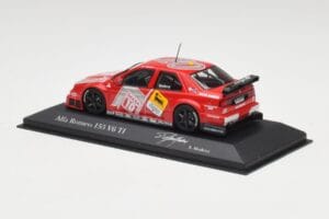 Alfa Romeo 155 V6 TI #10 Team Alfa Corse Modena DTM 1994 Minichamps 1:43 430940210 Metalas - nuotrauka 3 iš 4