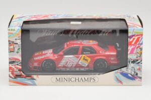 Alfa Romeo 155 V6 TI #10 Team Alfa Corse Modena DTM 1994 Minichamps 1:43 430940210 Metalas - nuotrauka 4 iš 4