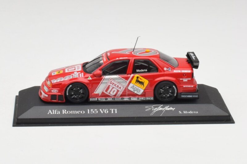 Alfa Romeo 155 V6 TI #10 Team Alfa Corse Modena DTM 1994 Minichamps 1:43 430940210 Metalas