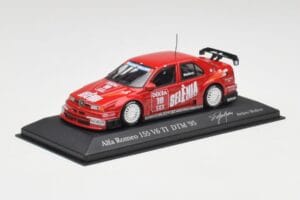 Alfa Romeo 155 V6 TI #18 Euroteam Modena DTM 1995 Minichamps 1:43 430950318 Metalas - nuotrauka 2 iš 4