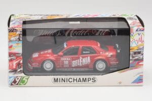 Alfa Romeo 155 V6 TI #18 Euroteam Modena DTM 1995 Minichamps 1:43 430950318 Metalas - nuotrauka 4 iš 4