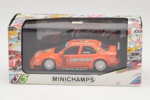 Alfa Romeo 155 V6 TI #19 Jagermeister M. Bartels DTM 1995 Minichamps 1:43 430950219 Metalas - nuotrauka 4 iš 4