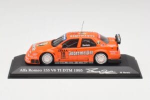 Alfa Romeo 155 V6 TI #19 Jagermeister M. Bartels DTM 1995 Minichamps 1:43 430950219 Metalas