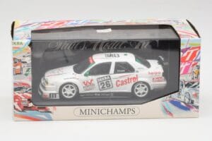 Alfa Romeo 155 V6 TI #26 Team Enstler K. Struwe DTM 1994 Minichamps 1:43 430940126 Metalas - nuotrauka 4 iš 4