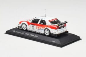 Alfa Romeo 155 V6 TI #27 M. Alen Presentation DTM 1995 Minichamps 1:43 430950227 Metalas - nuotrauka 3 iš 4