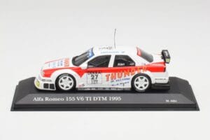 Alfa Romeo 155 V6 TI #27 M. Alen Presentation DTM 1995 Minichamps 1:43 430950227 Metalas