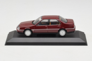 Alfa Romeo 164 3.0 Super V6 Tamsiai Raudonas Minichamps 1:43 436120700 Metalas
