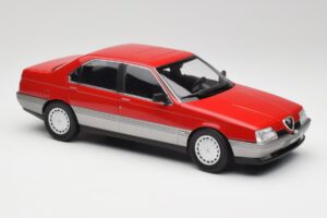 Alfa Romeo 164 Raudonas Norev 1:18 187866 Metalas - nuotrauka 4 iš 6