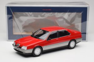 Alfa Romeo 164 Raudonas Norev 1:18 187866 Metalas - nuotrauka 6 iš 6
