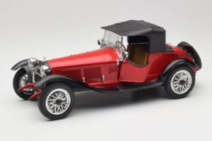 Alfa Romeo 6C 1750 Alfetta Raudonas Polistil 1:18 PL001 Metalas - nuotrauka 2 iš 8
