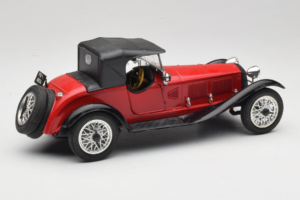 Alfa Romeo 6C 1750 Alfetta Raudonas Polistil 1:18 PL001 Metalas - nuotrauka 3 iš 8