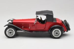 Alfa Romeo 6C 1750 Alfetta Raudonas Polistil 1:18 PL001 Metalas - nuotrauka 4 iš 8