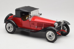 Alfa Romeo 6C 1750 Alfetta Raudonas Polistil 1:18 PL001 Metalas - nuotrauka 5 iš 8