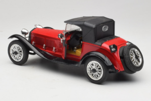 Alfa Romeo 6C 1750 Alfetta Raudonas Polistil 1:18 PL001 Metalas - nuotrauka 6 iš 8
