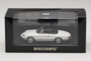 Alfa Romeo 1750 Spider Veloce Baltas Minichamps 1:43 400120530 Metalas - nuotrauka 4 iš 4