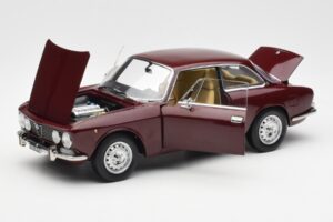 Alfa Romeo 2000 GTV Kaštonų Raudonas Norev 1:18 187916 Metalas - nuotrauka 2 iš 8