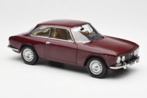 Alfa Romeo 2000 GTV Kaštonų Raudonas Norev 1:18 187916 Metalas - nuotrauka 6 iš 8