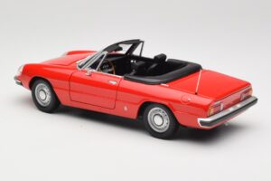 Alfa Romeo 2000 Spider Raudonas Minichamps 1:18 180120930 Metalas - nuotrauka 7 iš 8