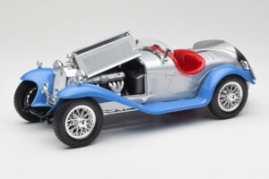 Alfa Romeo 2300 Spider Sidabriškai Mėlynas Bburago 1:18 3008 Metalas - nuotrauka 2 iš 8