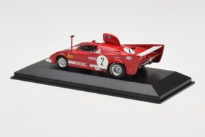Alfa Romeo 33 TT 12 #2 A. Merzario / J. Laffite 1000km Monza Winner 1975 Minichamps 1:43 403751202 Metalas - nuotrauka 3 iš 4