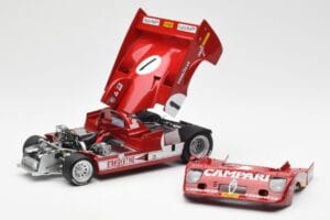 Alfa Romeo 33TT 12 #1 A. Merzario / J. Laffite 1000km Nurburgring Winner 1975 AUTOart 1:18 87505 Metalas - nuotrauka 2 iš 8