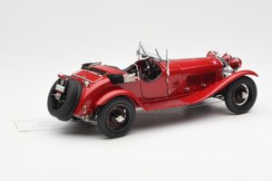 Alfa Romeo 6C 1750 GS Spider Bordeaux Raudonas CMC 1:18 M-138 Metalas - nuotrauka 2 iš 6